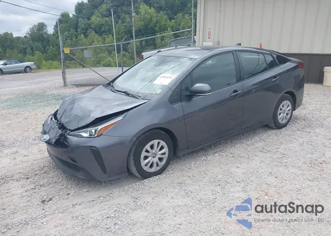 2021 Toyota Prius Le из США, поврежденный, VIN JTDKAMFU1M3149903